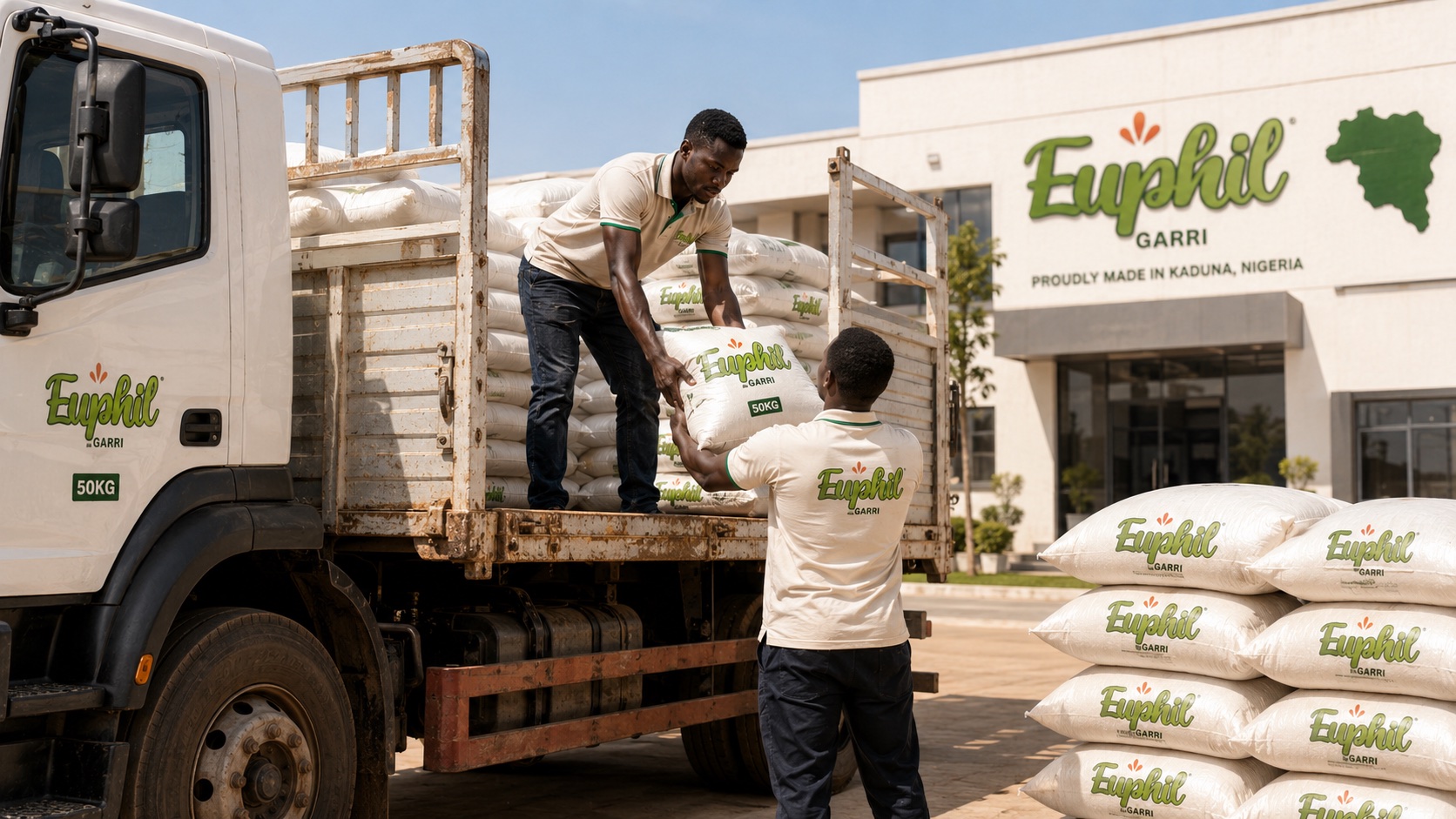 Euphil Garri delivery